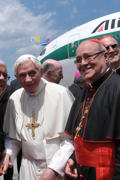 Benedicto XVI llega a La Habana - 01