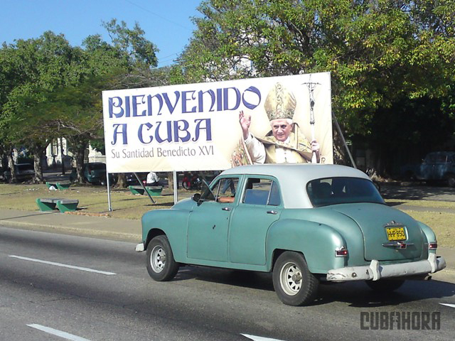 Bienvenido Su Santidad Benedicto XVI - 02