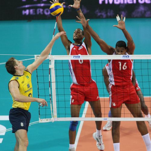 Liga de Voleibol - Cuba Vs Brasil - 05