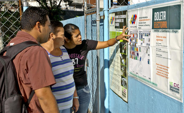 Elecciones regionales en Venezuela 02