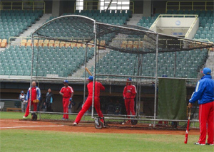 Entrenamiento del Equipo Cuba