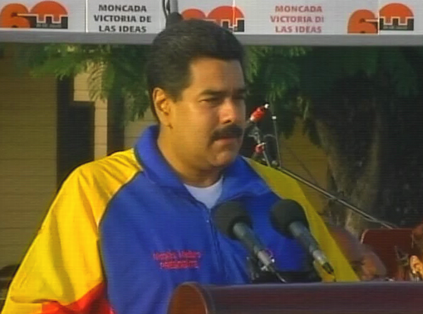 Maduro en el Acto por el 26 de Julio