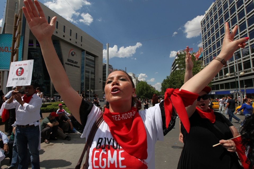 turquía protesta