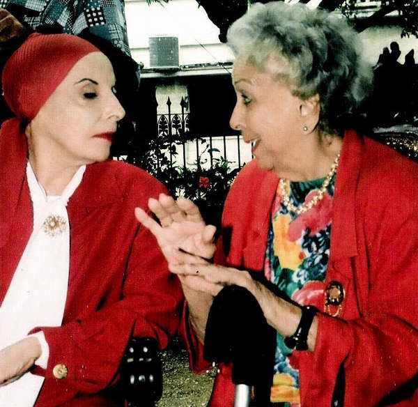 Alicia Alonso y Esther Borja 