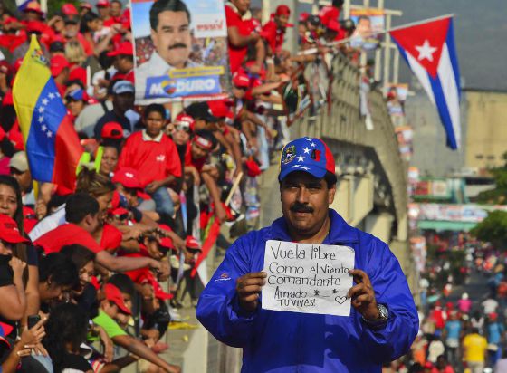 El pueblo bolivariano en marcha