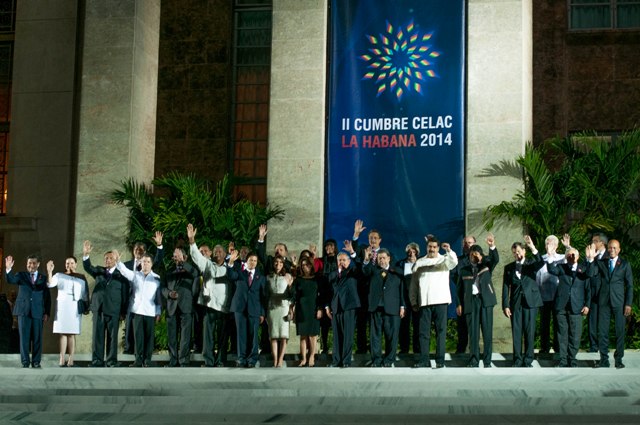 Foto de los presidentes de la Celac