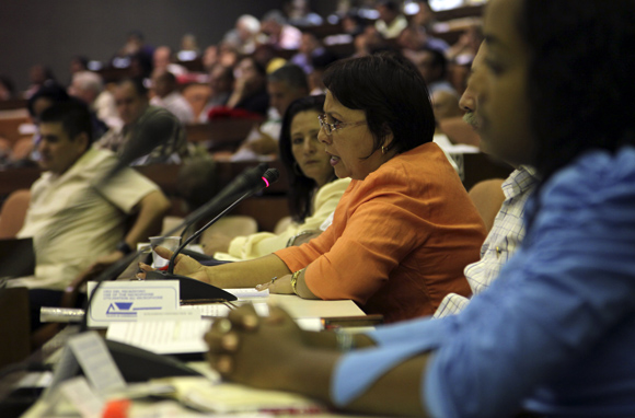 Diputados en Asamblea Nacional del Poder Popular