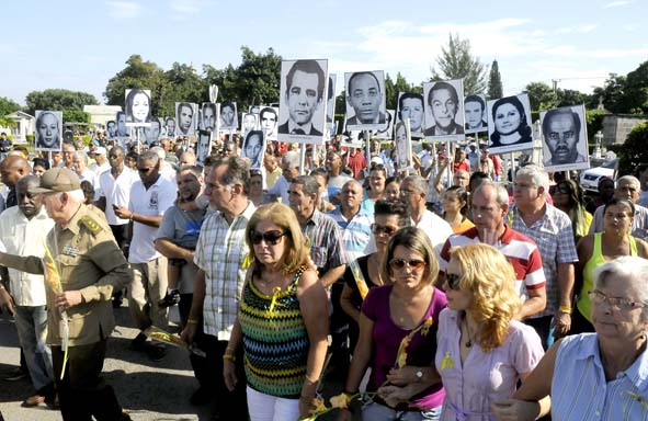 pueblo pide justicia por Barbados