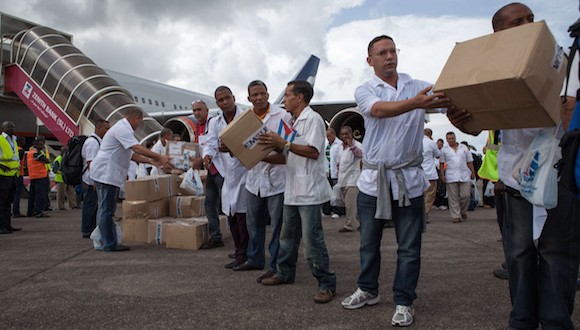 Médicos cubanos-Sierra Leona