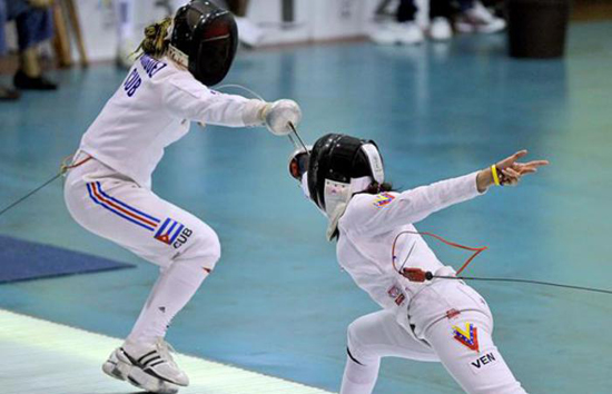 Yumilka Rodriguez en competencia