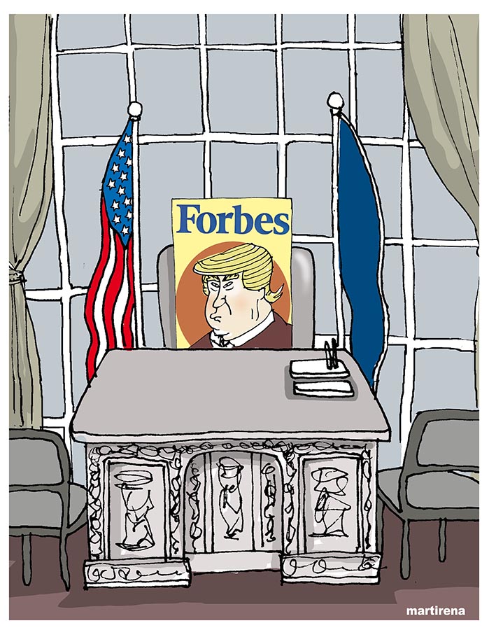 Caricatura Forbes