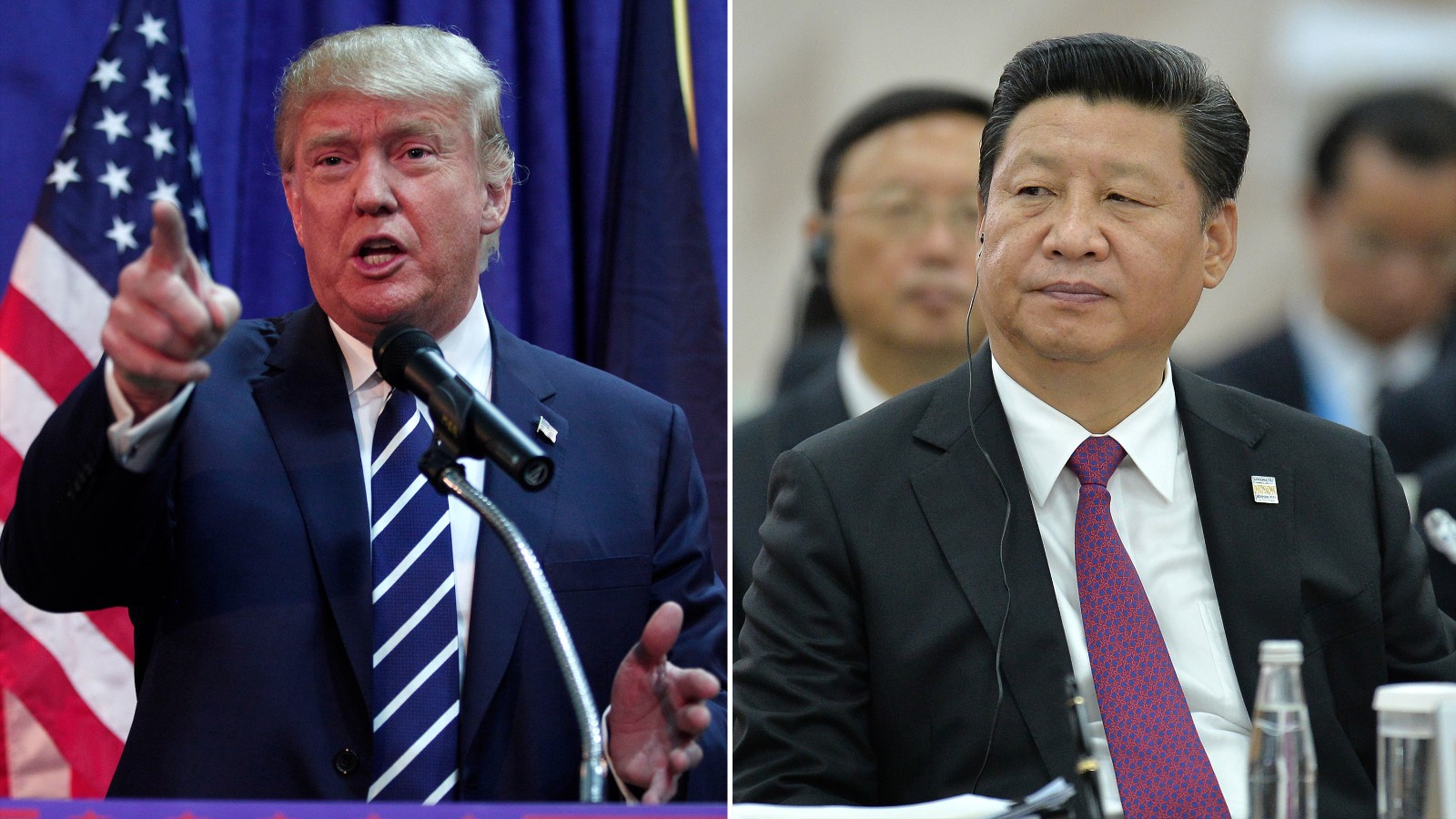 Donald Trump y Xi Jinping