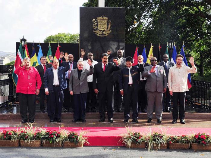 Foto oficial XIV Cumbre del ALBA