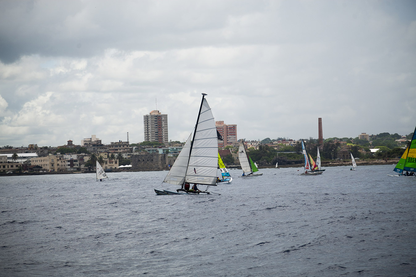 Regatas, una vista desde el mar