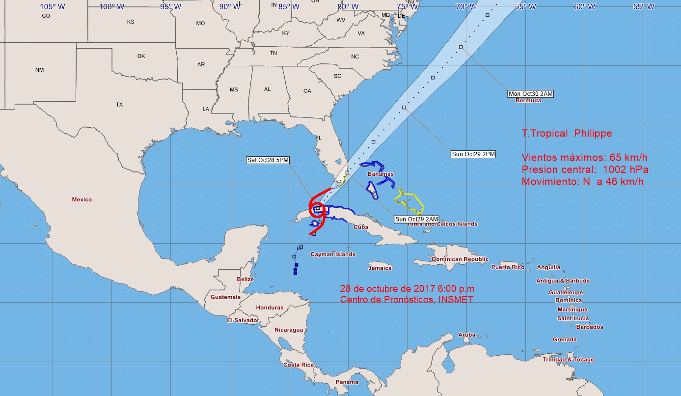 Tormenta Tropical Philippe