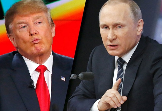 Donald Trump y Vladimir Putin-efe