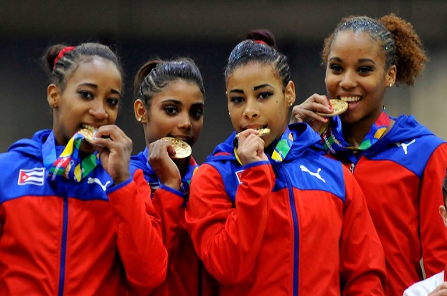 Equipo femenino de Gimnasia-Barranquilla