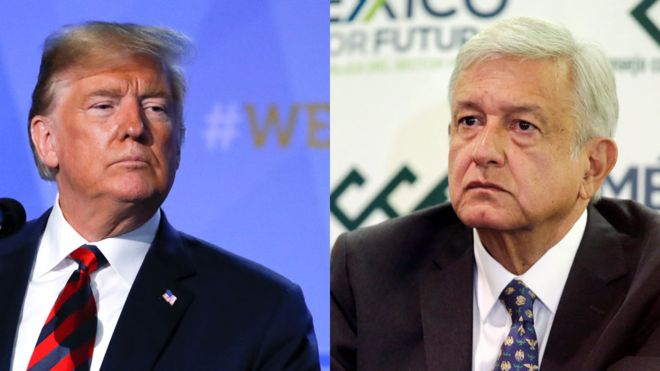 AMLO y Trump