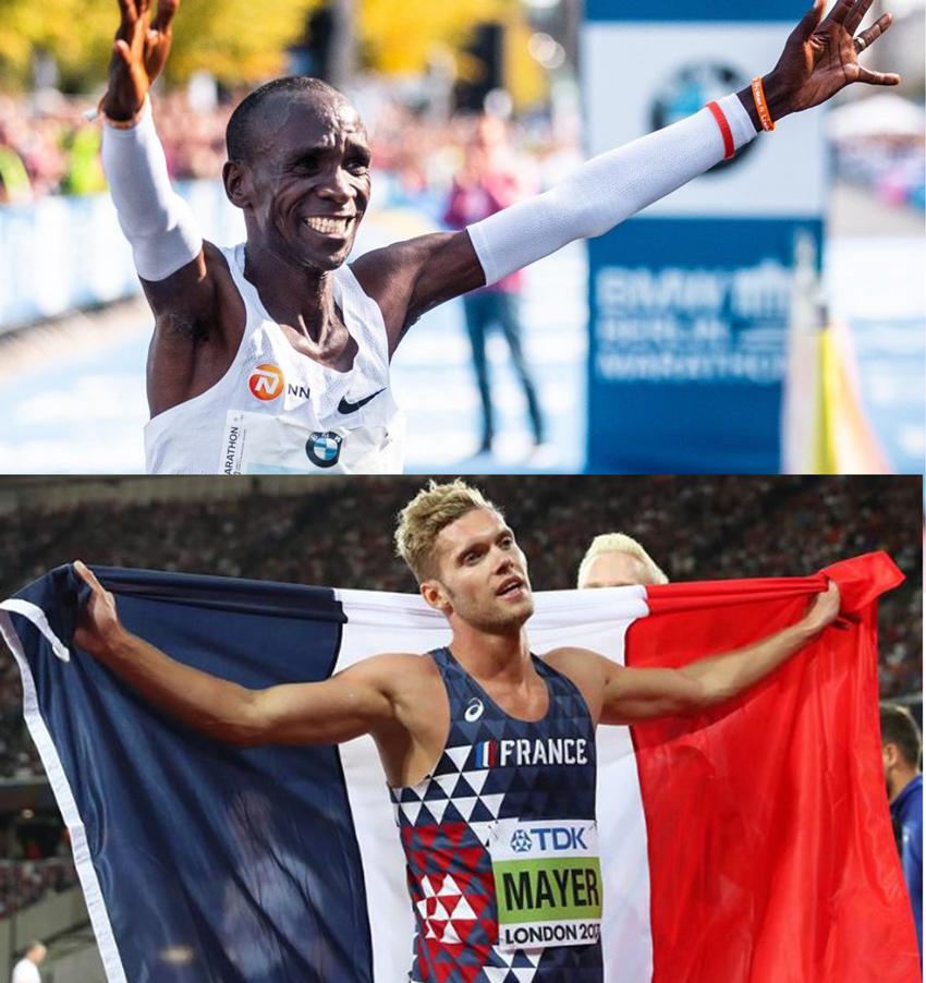 Eliud Kipchoge-Kevin Mayer