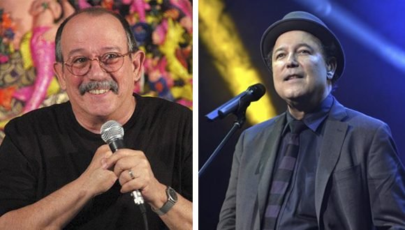 Silvio Rodriguez y Ruben Blades