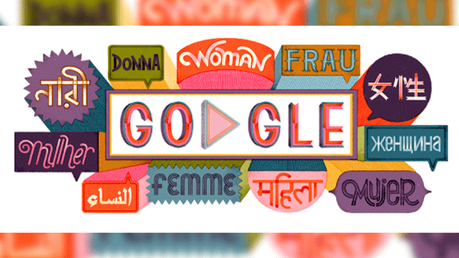 Dia de la mujer Google 2019