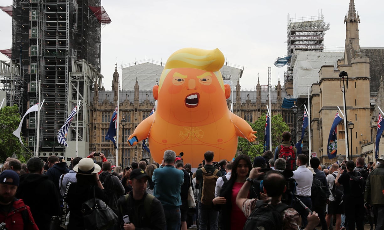 Donald Trump en Londres