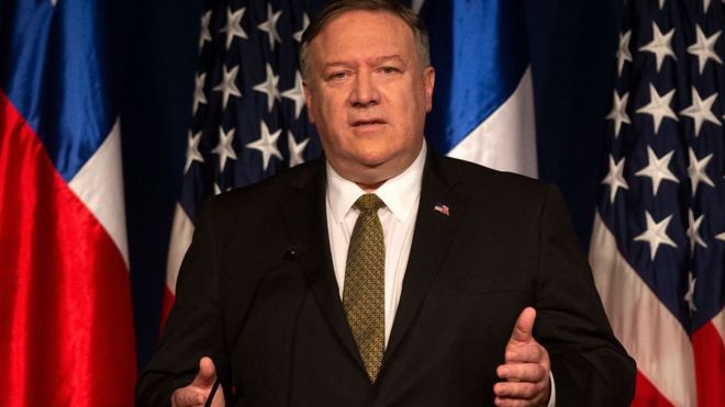 Mike Pompeo-cuestionó-unidad-oposición venezolana