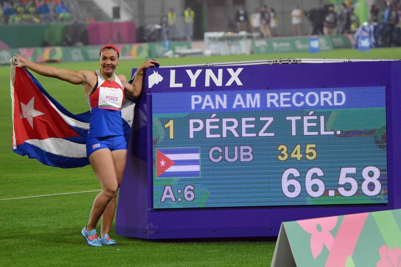 Yaime Perez Recordista panamericana