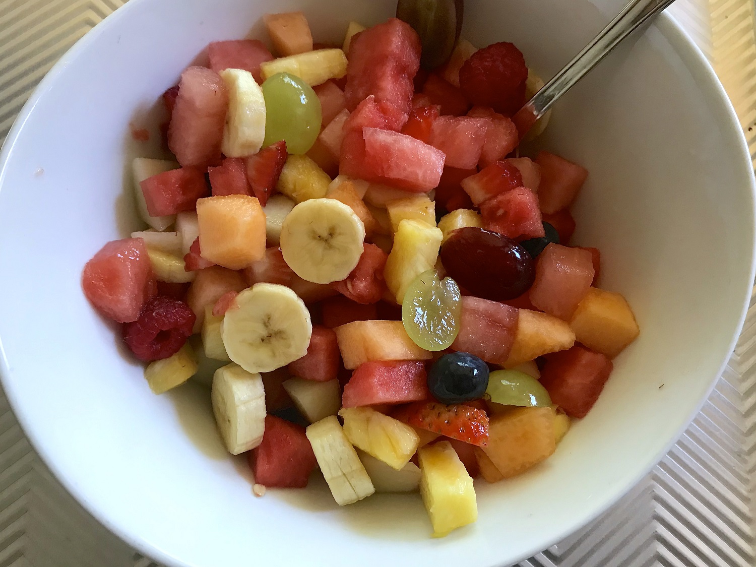 Ensalada de frutas tropicales