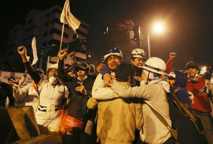 Triunfo-Ecuador-protestas populares