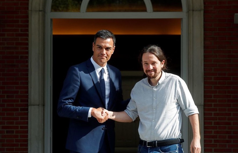 Sánchez e Iglesias-España-Elecciones