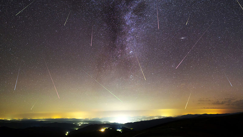 Lluvia de meteoros