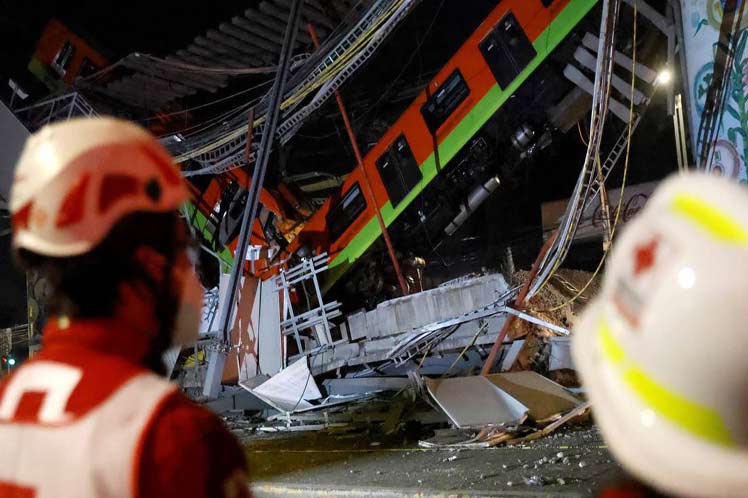 accidente de metro en mexico