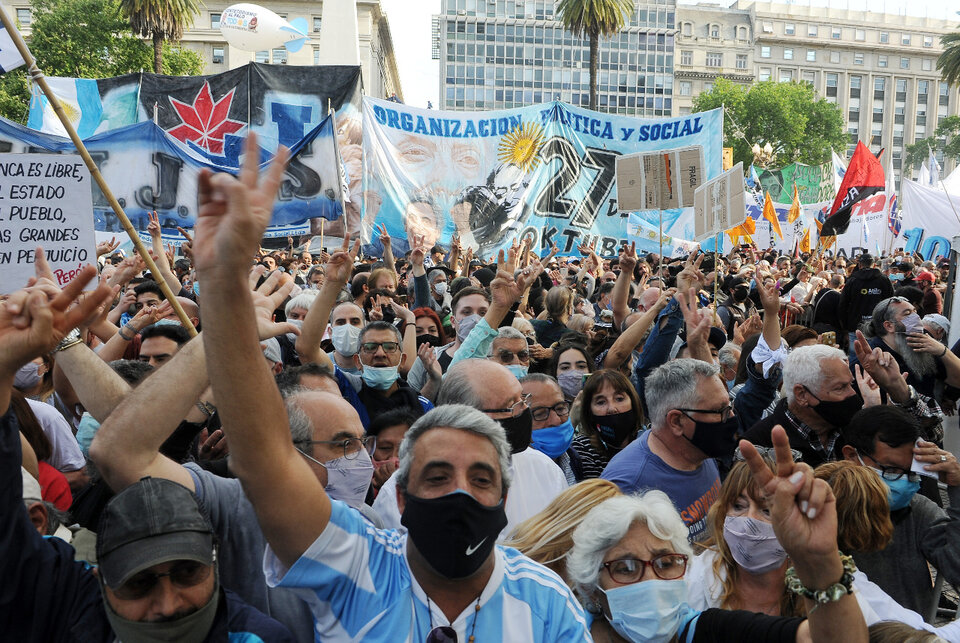 Manifestación-Argentina