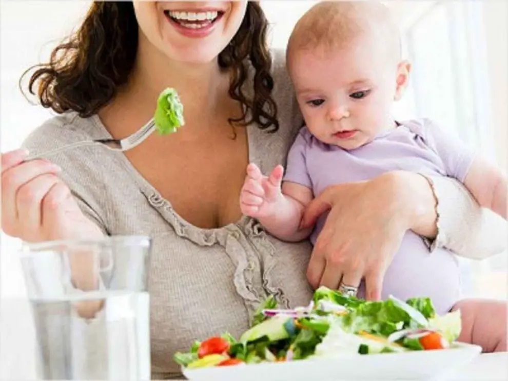 Comidas para las madres lactantes