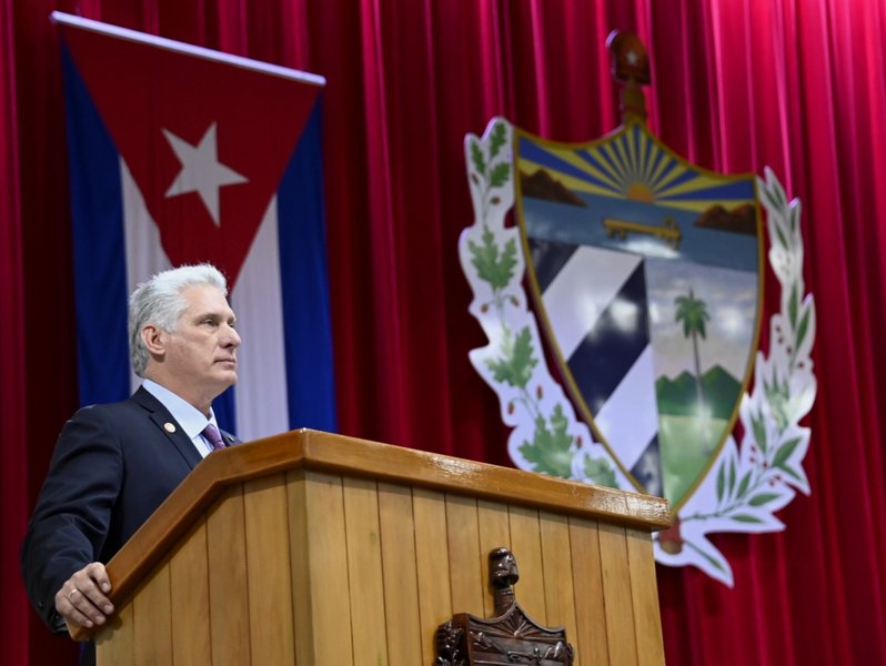 Miguel Díaz Canel en la Clausura de la X legislatura de la ANPP