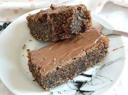 Brownies de frijoles negros