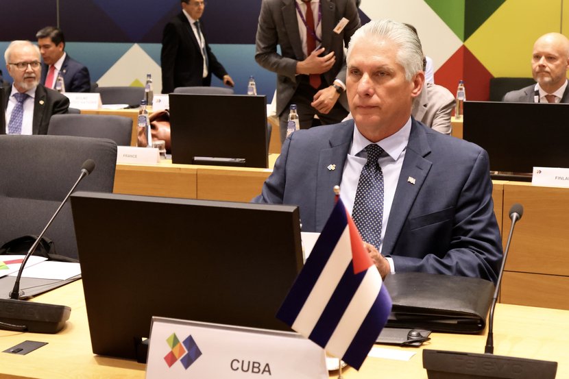 Diaz Canel en la Cumbre de los Pueblos 2023