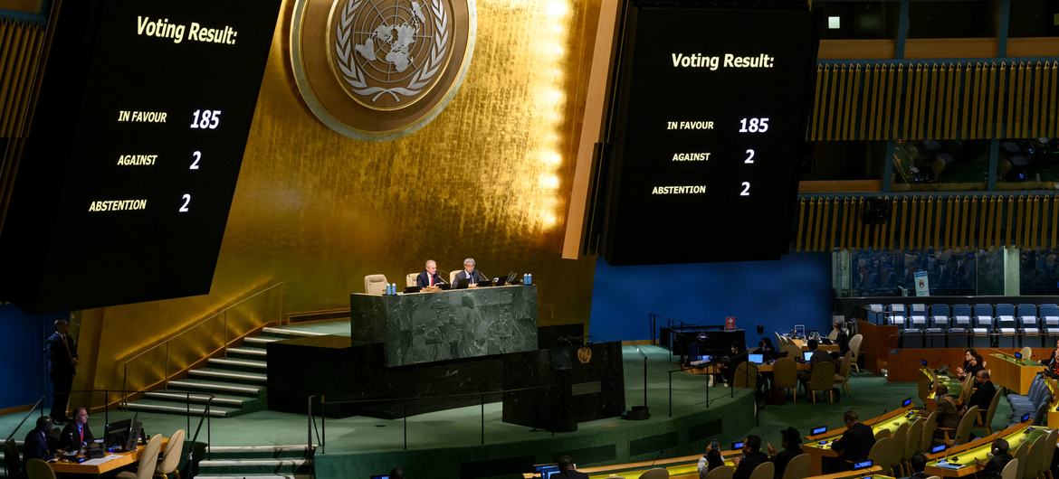 Votaciones VS Bloqueo en la ONU 