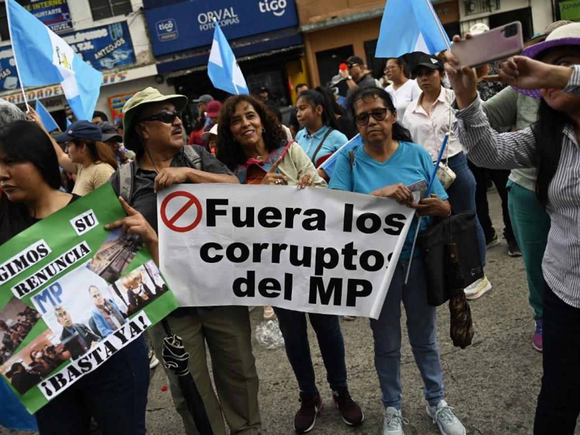 Manifestaciones en Guatemala