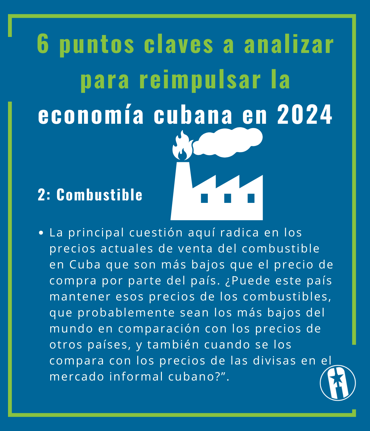 6 puntos claves a analizar para reimpulsar la economía cubana en 2024