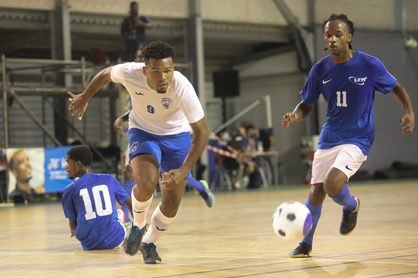 Jonathan Hernández capitán equipo futsal