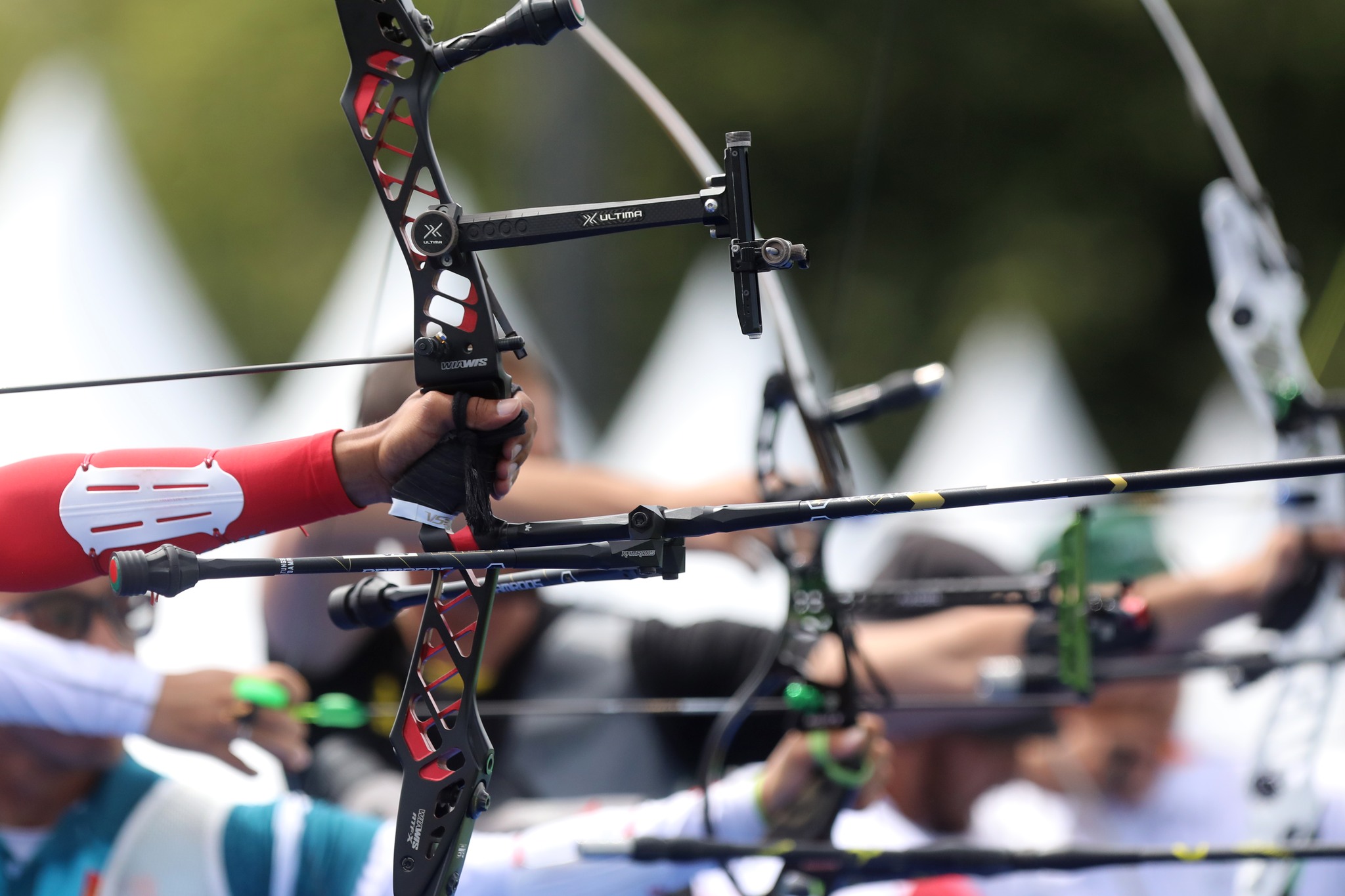 Hugo Franco en Tiro con Arco.