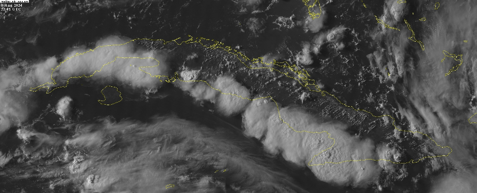 Lluvia en Cuba