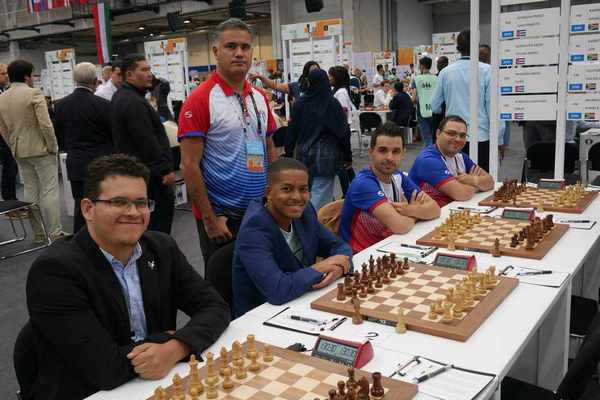 Equipo masculino cubano de ajedrez