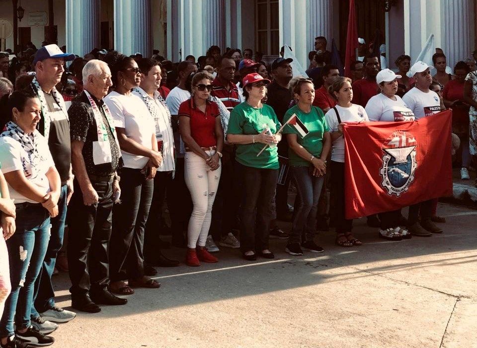  Santiago de Cuba marcha por Palestina