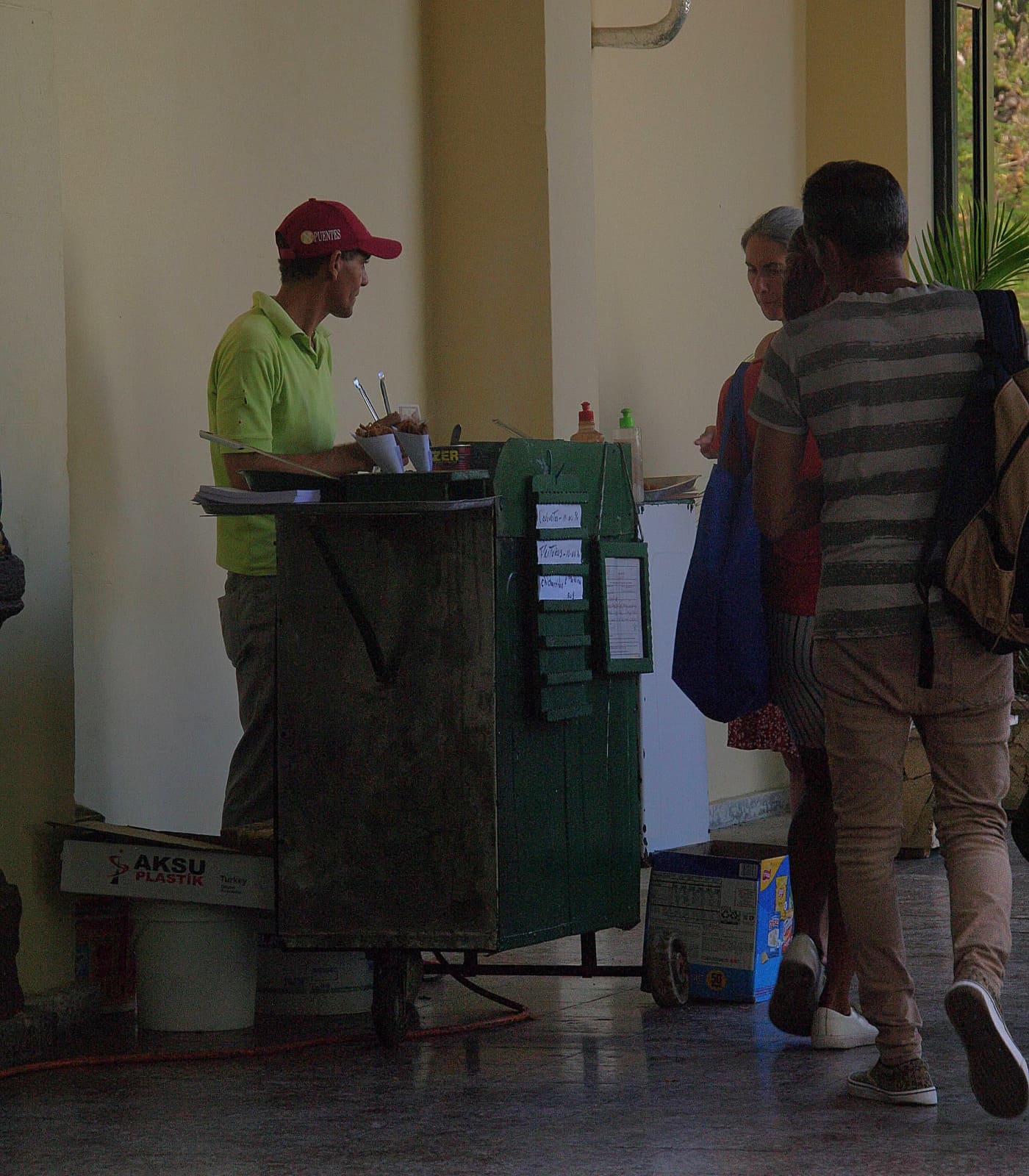 Vendedores ambulantes en La Habana