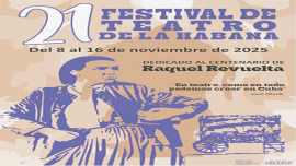 El teatro volverá a tomar los escenarios habaneros 