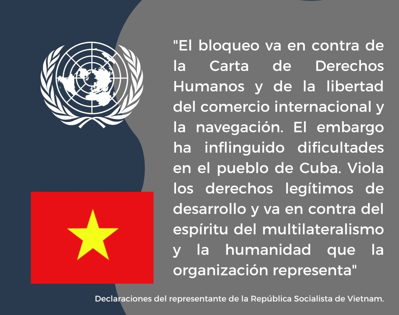 El mundo dice NO MÁS BLOQUEO