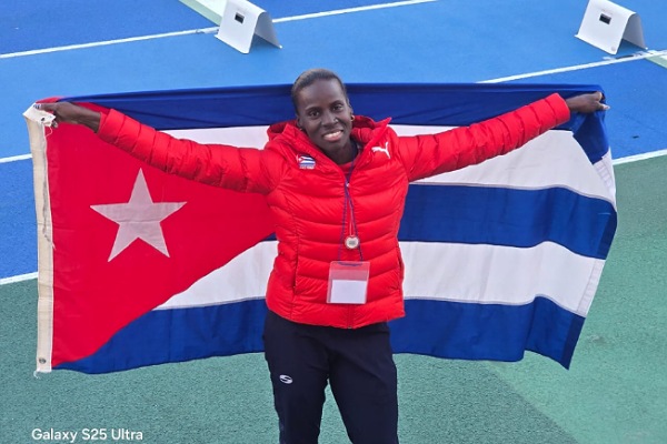 Suslaidy Girat, multimedallista del atletismo. Foto: Jit 